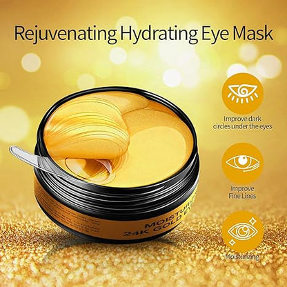 EyeLux | Aureus Golden Eye Patch: Rejuvenating Under-Eye Mask Solution